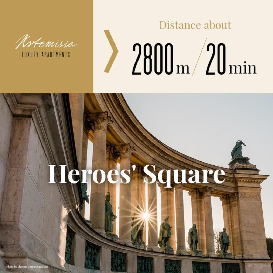 Artemisia Luxury Apartments Skyflat Budapest Eksteriør bilde